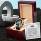 To My Man Men's Open Work Watch
