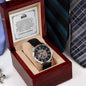 To My Man Men's Open Work Watch