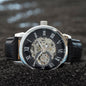 To My Husband Men's Open Work Watch