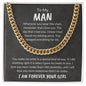 To My Man Cuban Link Chain