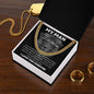 My Man My Everything Cuban Link Chain