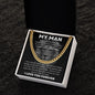 My Man My Everything Cuban Link Chain