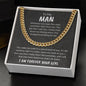 To My Man Cuban Link Chain