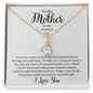 To My Mother Wedding Day Alluring Beauty Necklace