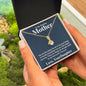 To My Amazing Mother You Are The Reason Alluring Beauty Necklace