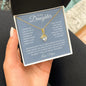 To My Daughter Alluring Beauty Necklace