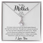 To My Mother Wedding Day Alluring Beauty Necklace