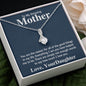 To My Amazing Mother You Are The Reason Alluring Beauty Necklace