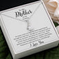 To My Mother Wedding Day Alluring Beauty Necklace