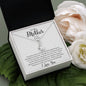 To My Mother Wedding Day Alluring Beauty Necklace