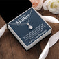 To My Amazing Mother You Are The Reason Alluring Beauty Necklace