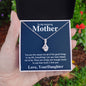 To My Amazing Mother You Are The Reason Alluring Beauty Necklace