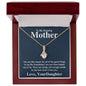 To My Amazing Mother You Are The Reason Alluring Beauty Necklace