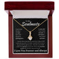 To My Soulmate Alluring Beauty Necklace