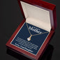 To My Amazing Mother You Are The Reason Alluring Beauty Necklace