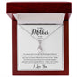 To My Mother Wedding Day Alluring Beauty Necklace