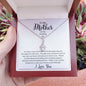 To My Mother Wedding Day Alluring Beauty Necklace
