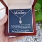 To My Amazing Mother You Are The Reason Alluring Beauty Necklace