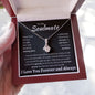 To My Soulmate Alluring Beauty Necklace