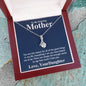 To My Amazing Mother You Are The Reason Alluring Beauty Necklace