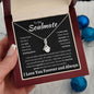 To My Soulmate Alluring Beauty Necklace