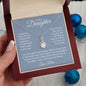 To My Daughter Alluring Beauty Necklace