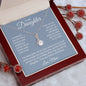 To My Daughter Alluring Beauty Necklace