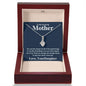 To My Amazing Mother You Are The Reason Alluring Beauty Necklace
