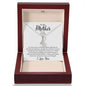 To My Mother Wedding Day Alluring Beauty Necklace