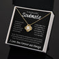 To My Beautiful Soulmate Love Knot Necklace