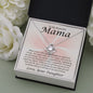To My Beautiful Mama Time May Fly Love Knot Necklace