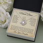 To My Mama Bear Love Your Daughter Love Knot Necklace