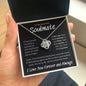 To My Beautiful Soulmate Love Knot Necklace