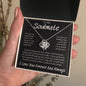 To My Soulmate Took My Breath Away, Love Knot Necklace