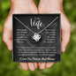 To My Wife Love Knot Necklace