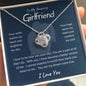 To My Amazing Girlfriend Love Knot Necklace