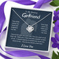 To My Amazing Girlfriend Love Knot Necklace