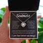 To My Beautiful Soulmate Love Knot Necklace