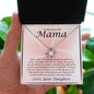 To My Beautiful Mama Time May Fly Love Knot Necklace
