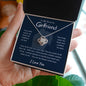 To My Amazing Girlfriend Love Knot Necklace