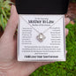 Mother In Law, Mother Of The Groom Love Knot Necklace