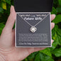 To My Future Wife Love Knot Necklace