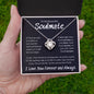 To My Beautiful Soulmate Love Knot Necklace