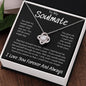 To My Soulmate Took My Breath Away, Love Knot Necklace