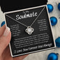 To My Soulmate Took My Breath Away, Love Knot Necklace