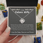 To My Future Wife Love Knot Necklace