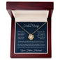 To My Future Wife, Journey Together Love Knot Necklace