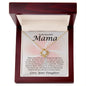 To My Beautiful Mama Time May Fly Love Knot Necklace
