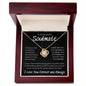 To My Beautiful Soulmate Love Knot Necklace