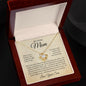 My Loving Mom, Always Keep You In My Heart, Love Your Son Love Knot Necklace
